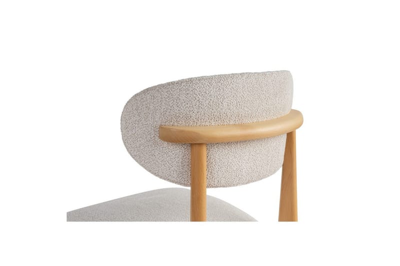 Matstol Sanroman Classic Vit / Ljus Ek - Vit / Ljus Ek - Möbler - Stolar & fåtöljer - Matstol & köksstol