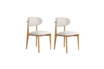 Matstol Sanroman Classic Vit / Ljus Ek