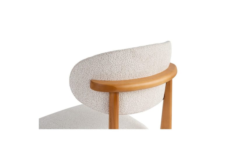 Matstol Sanroman Classic Vit / Mörk Ek - Vit / Mörk Ek - Möbler - Stolar & fåtöljer - Matstol & köksstol