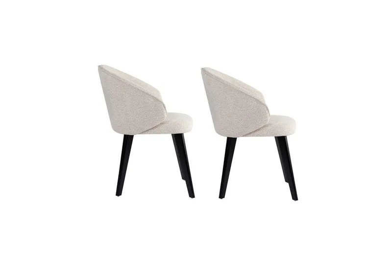 Matstol Sanroman Classic Vit / Svart - Vit / Svart - Möbler - Stolar & fåtöljer - Matstol & köksstol