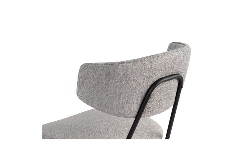 Matstol Sanroman Grå / Svart - Grå / Svart - Möbler - Stolar & fåtöljer - Matstol & köksstol