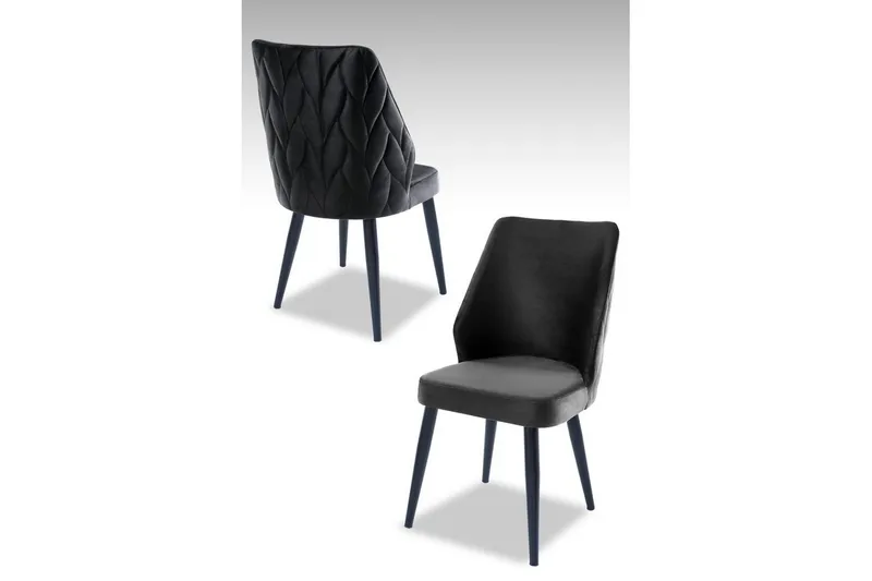 Matstol Stifen Antracit / Svart - Antracit / Svart - Möbler - Stolar & fåtöljer - Matstol & köksstol
