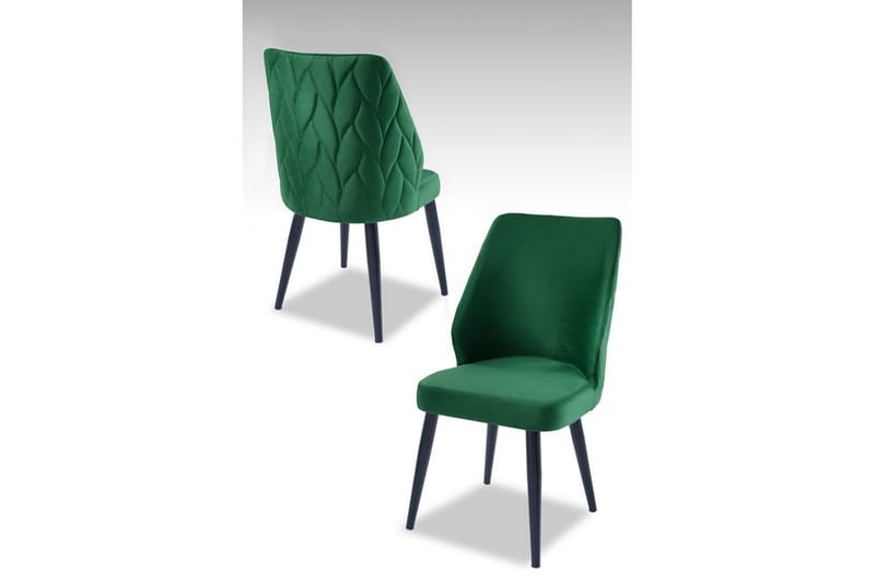 Matstol Stifen Grön / Svart - Grön / Svart - Möbler - Stolar & fåtöljer - Matstol & köksstol