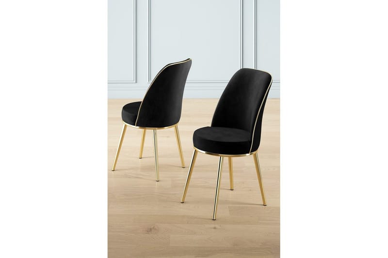 Matstol Sugako Svart / Rany - Svart / Rany - Möbler - Stolar & fåtöljer - Matstol & köksstol