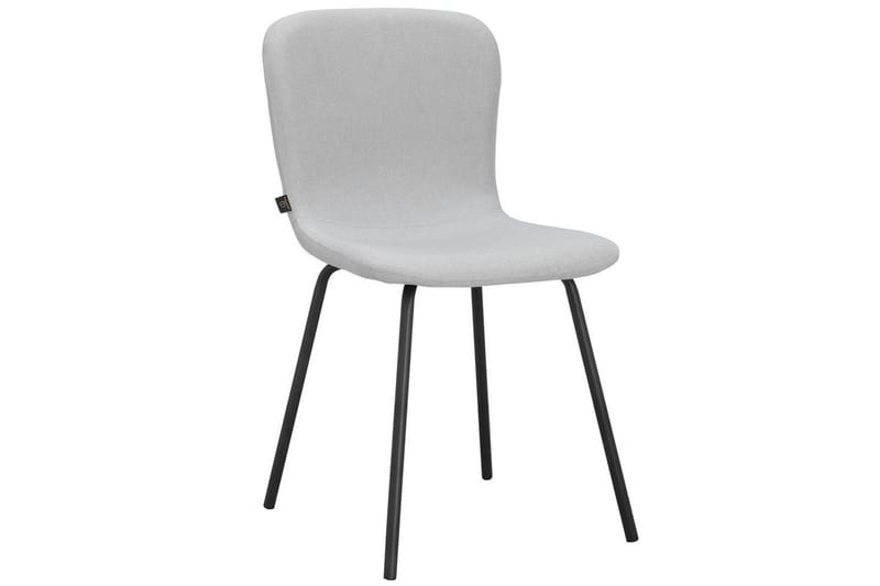 Matstol Ulmar Set med 2 Ljusgrå - Ljusgrå - Möbler - Stolar & fåtöljer - Matstol & köksstol