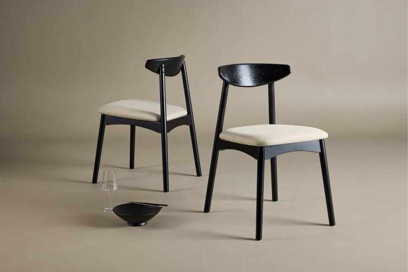 Matstol utan armstöd VIND Ven Dining Chair Black - Möbler - Stolar & fåtöljer - Matstol & köksstol