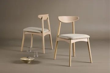 Matstol utan armstöd VIND Ven Dining Chair Whitewash - Möbler - Stolar & fåtöljer - Matstol & köksstol