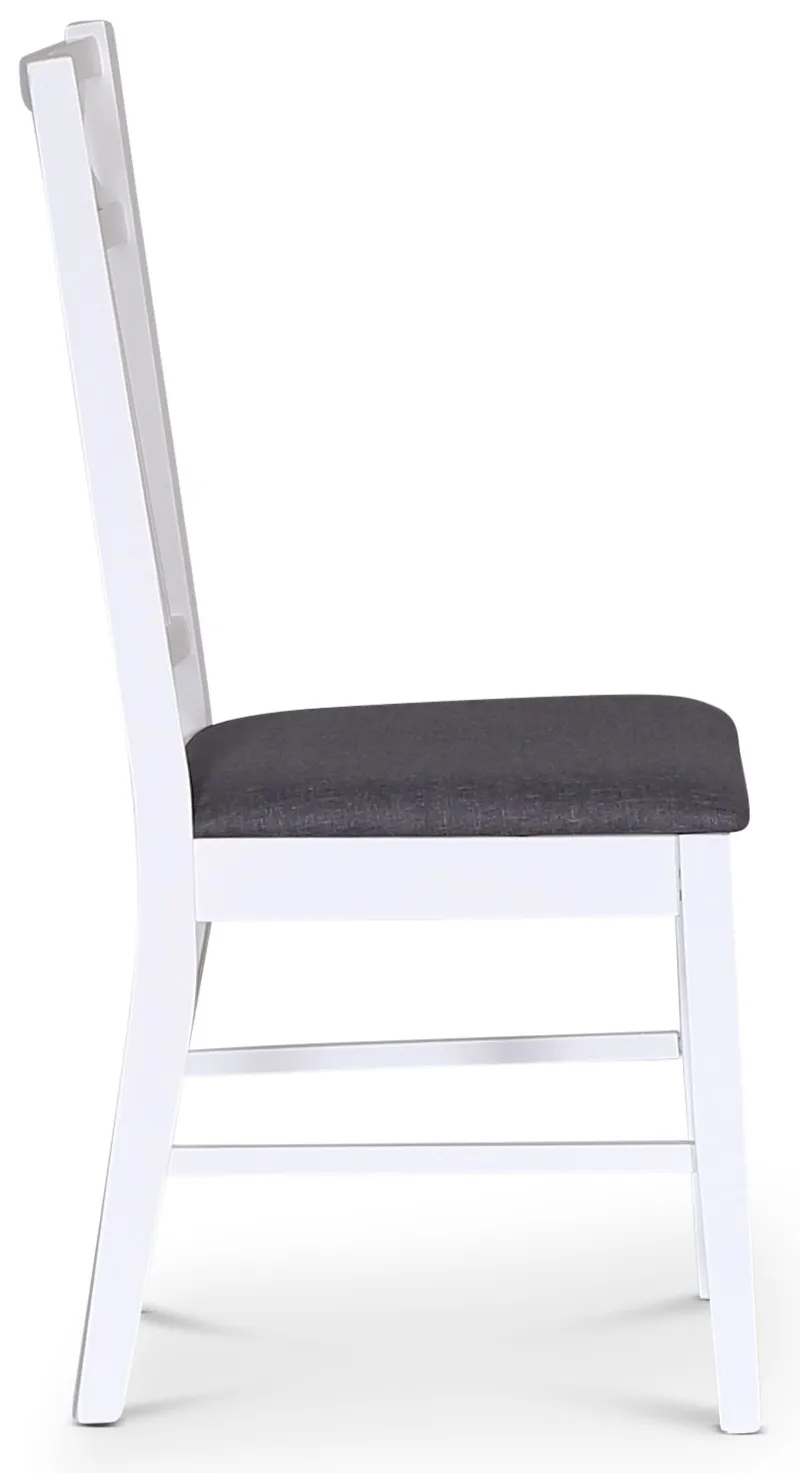 Matstol vit/grå - Sandhamn Gripsholm - Vit/grå - Möbler - Stolar & fåtöljer - Matstol & köksstol