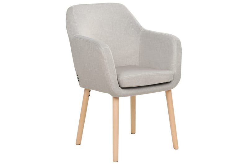Matstol Yorkville ll - Beige, ljust trä - Möbler - Stolar & fåtöljer - Matstol & köksstol