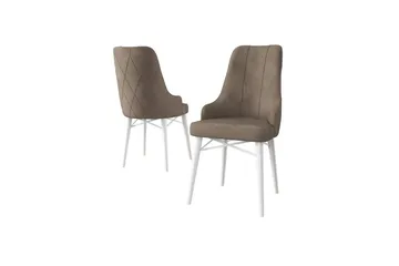 Matstol Puntoz Cappuccino / vit