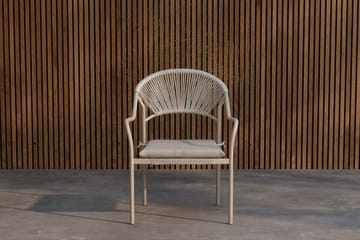 Matstol Paros Utomhus - Beige - Möbler - Stolar & fåtöljer - Karmstol