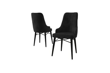 Matstol Puntoz Svart