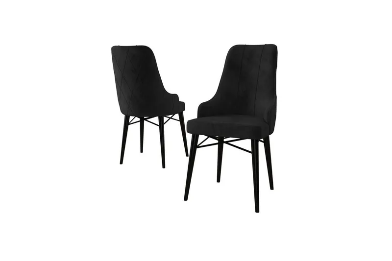 Matstol Puntoz Svart - Svart - Möbler - Stolar & fåtöljer - Matstol & köksstol