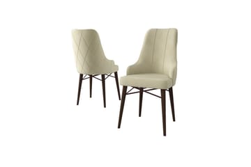 Matstol Puntoz Grädde / Brun