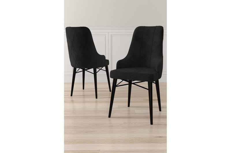 Matstol Puntoz Svart - Svart - Möbler - Stolar & fåtöljer - Matstol & köksstol
