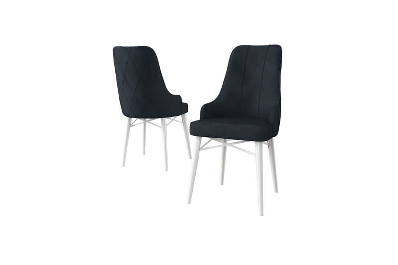 Matstol Puntoz Antracit / Vit, Antracit / Vit