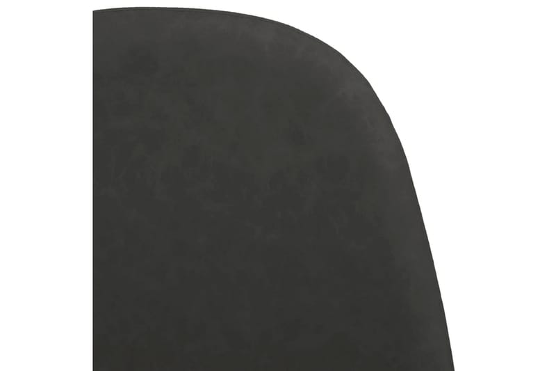 Matstolar 4 st 45x54,5x87 cm svart konstläder - Svart - Matstol & köksstol