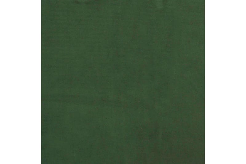 Matstolar 4 st mörkgrön sammet - Grön - Matstol & köksstol