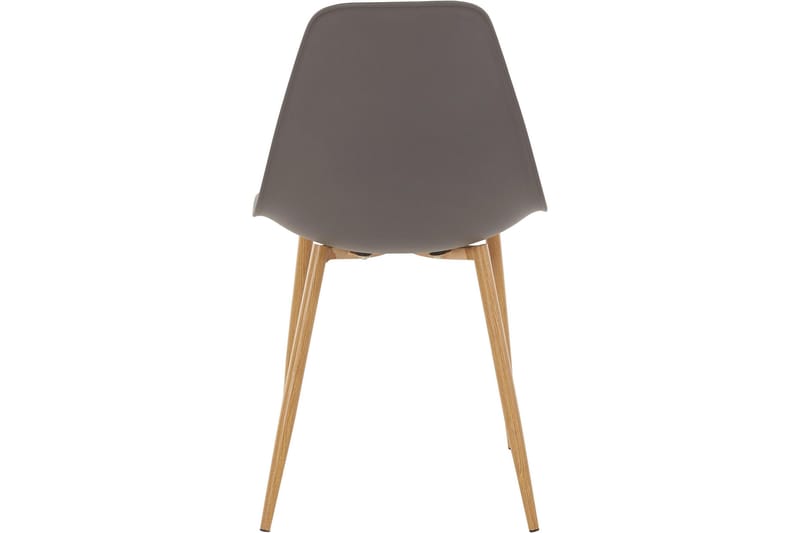 Abia Matstol Plast 4-pack - Mörkgrå - Möbler - Stolar & fåtöljer - Matstol & köksstol