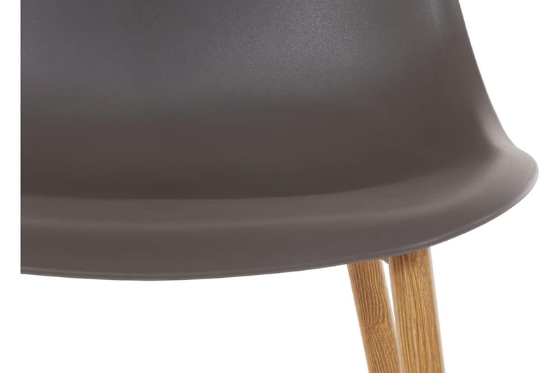 Abia Matstol Plast 2-pack - Grå - Möbler - Stolar & fåtöljer - Matstol & köksstol