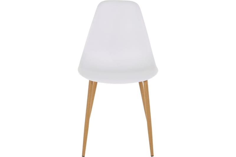 Abia Matstol Plast 2-pack - Vit - Möbler - Stolar & fåtöljer - Matstol & köksstol