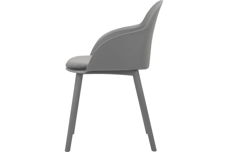 Aimee Karmstol - Antracit - Möbler - Stolar & fåtöljer - Matstol & köksstol