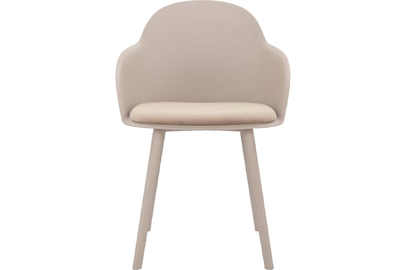 Aimee Karmstol - Beige - Möbler - Stolar & fåtöljer - Matstol & köksstol