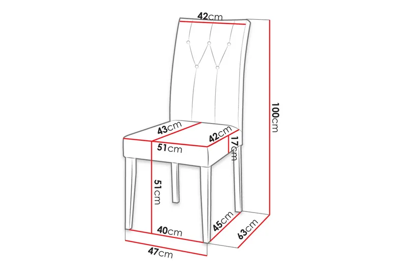 Aldbrough Matstol - Möbler - Stolar & fåtöljer - Matstol & köksstol