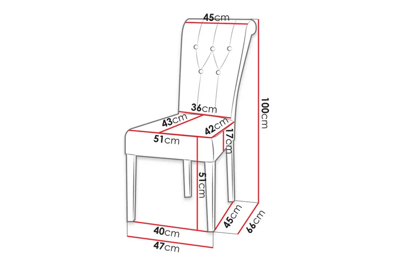 Aldbrough Matstol - Möbler - Stolar & fåtöljer - Matstol & köksstol