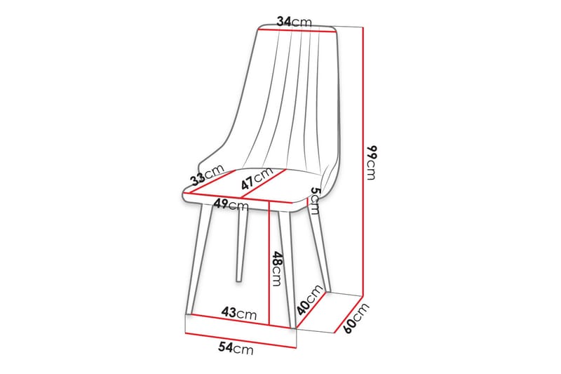 Aldbrough Matstol - Möbler - Stolar & fåtöljer - Matstol & köksstol