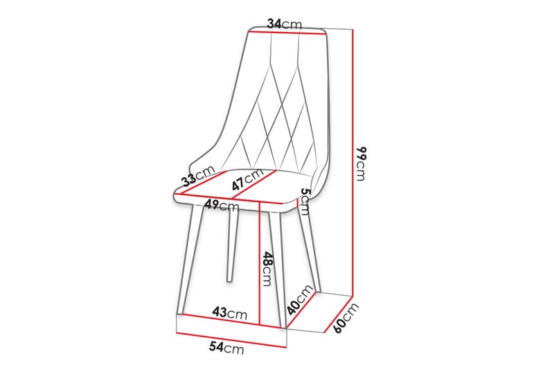 Aldbrough Matstol - Möbler - Stolar & fåtöljer - Matstol & köksstol