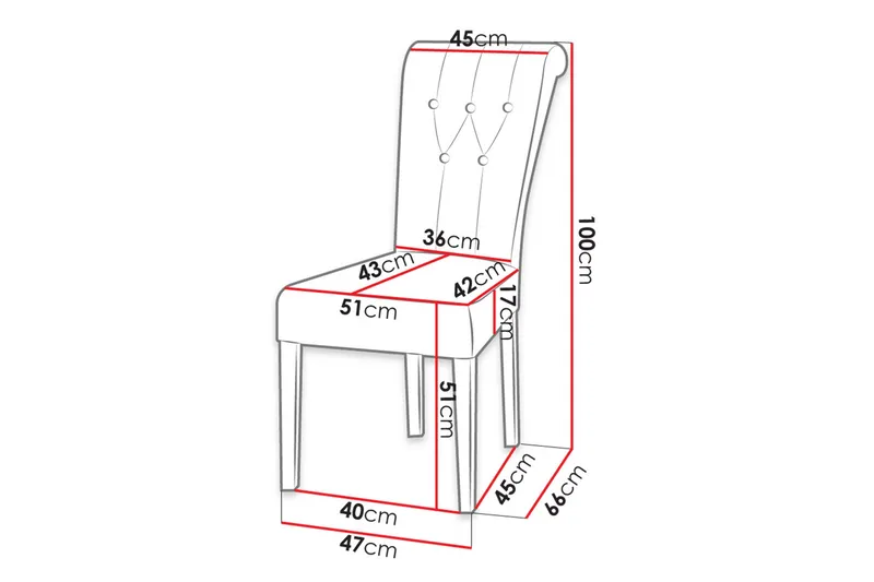 Aldbrough Matstol - Möbler - Stolar & fåtöljer - Matstol & köksstol