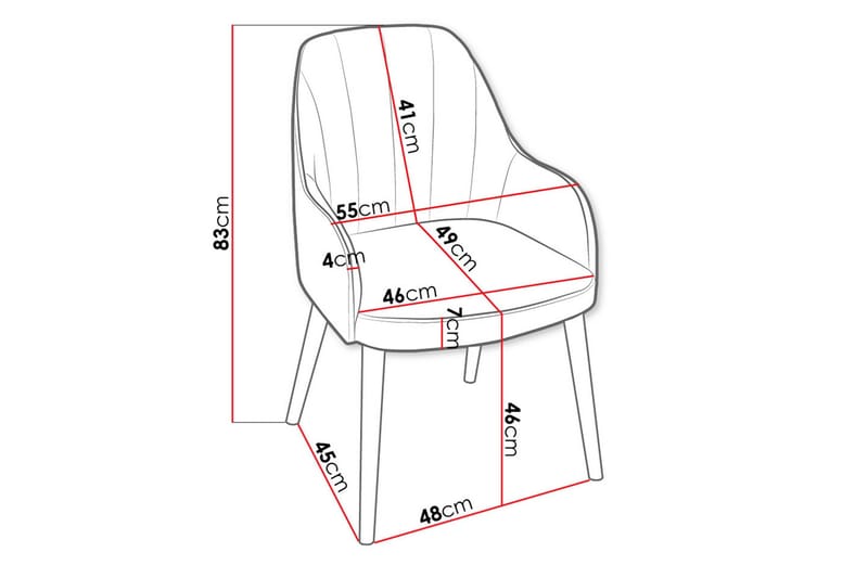 Aldbrough Matstol - Möbler - Stolar & fåtöljer - Matstol & köksstol
