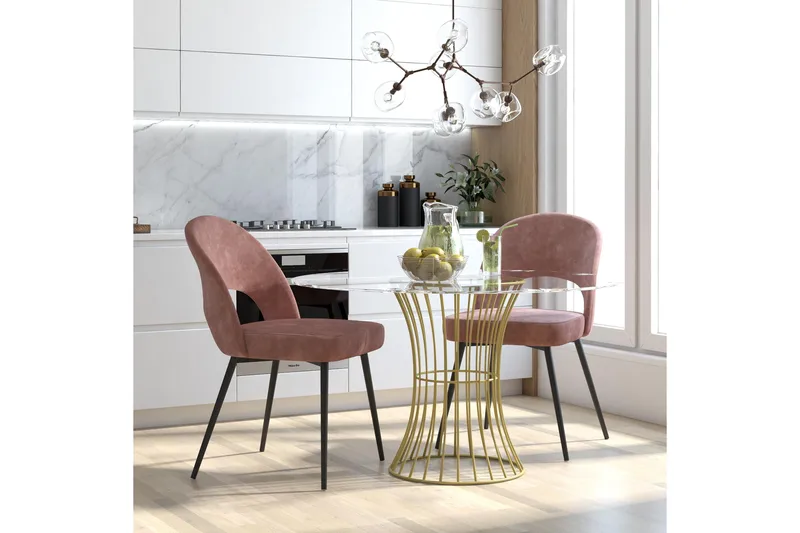 Alexi Matstol Rosa - CosmoLiving - Möbler - Stolar & fåtöljer - Matstol & köksstol