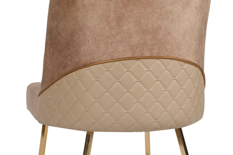 Alsacia Matstol - Guld/Brun - Möbler - Stolar & fåtöljer - Matstol & köksstol