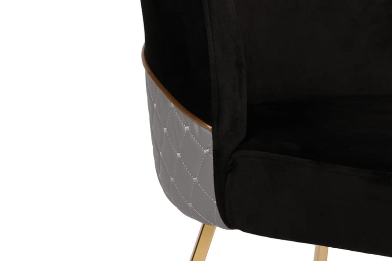 Alsacia Matstol - Svart/Guld - Möbler - Stolar & fåtöljer - Matstol & köksstol