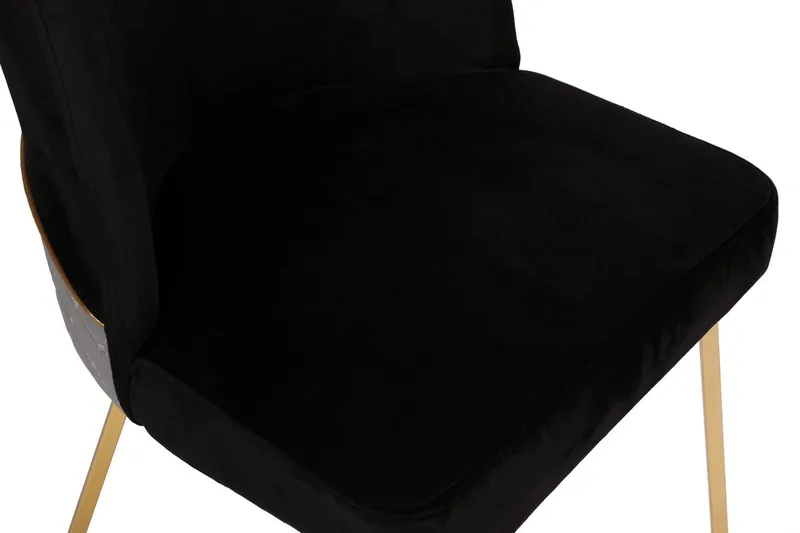 Alsacia Matstol - Svart/Guld - Möbler - Stolar & fåtöljer - Matstol & köksstol