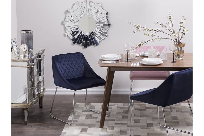 Arcata Stol Set Om 2 St - Blå - Möbler - Stolar & fåtöljer - Matstol & köksstol