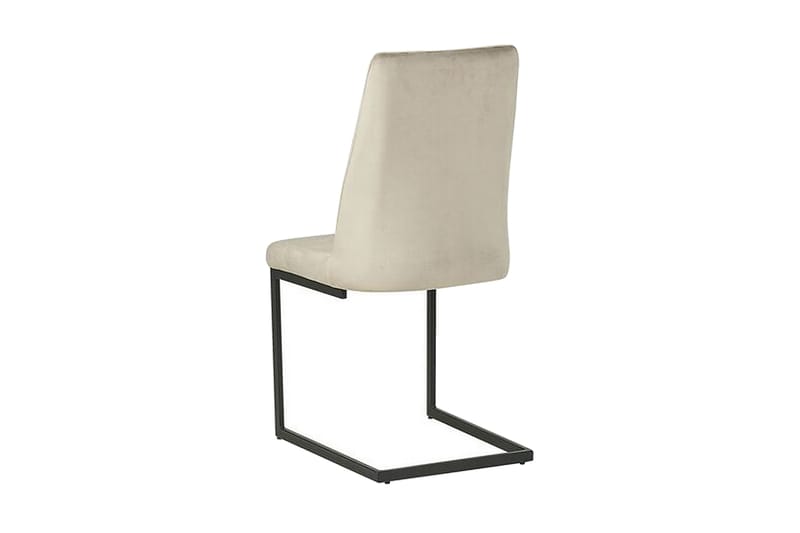 Arnia Matstol 2-pack - Sammet/Grå - Möbler - Stolar & fåtöljer - Matstol & köksstol