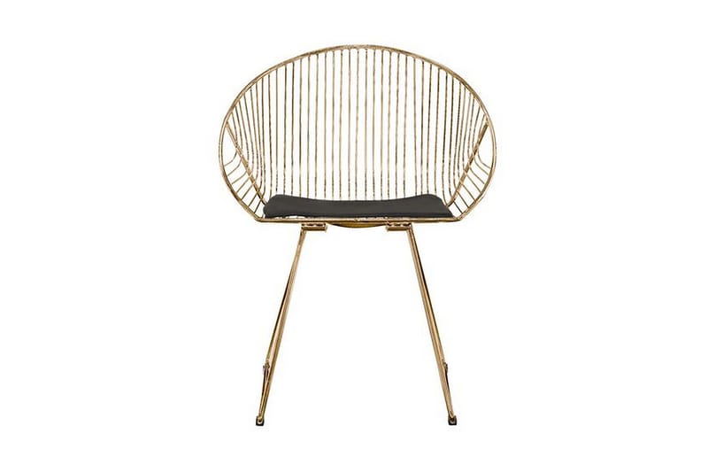 Aurora Stol Set Om 2 St - Guld - Möbler - Stolar & fåtöljer - Matstol & köksstol