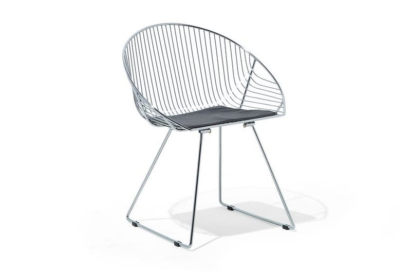 Aurora Stol Set Om 2 St - Silver - Möbler - Stolar & fåtöljer - Matstol & köksstol