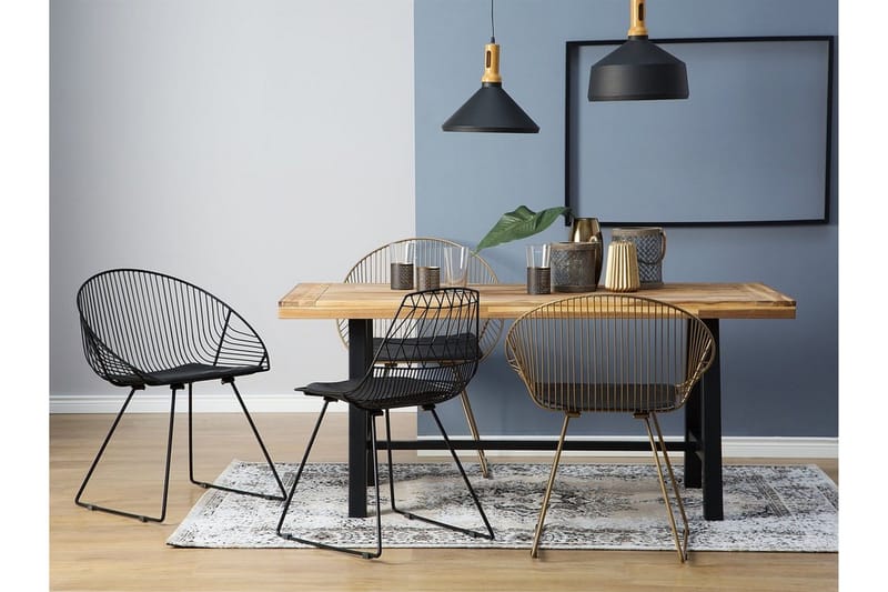 Aurora Stol Set Om 2 St - Svart - Möbler - Stolar & fåtöljer - Matstol & köksstol