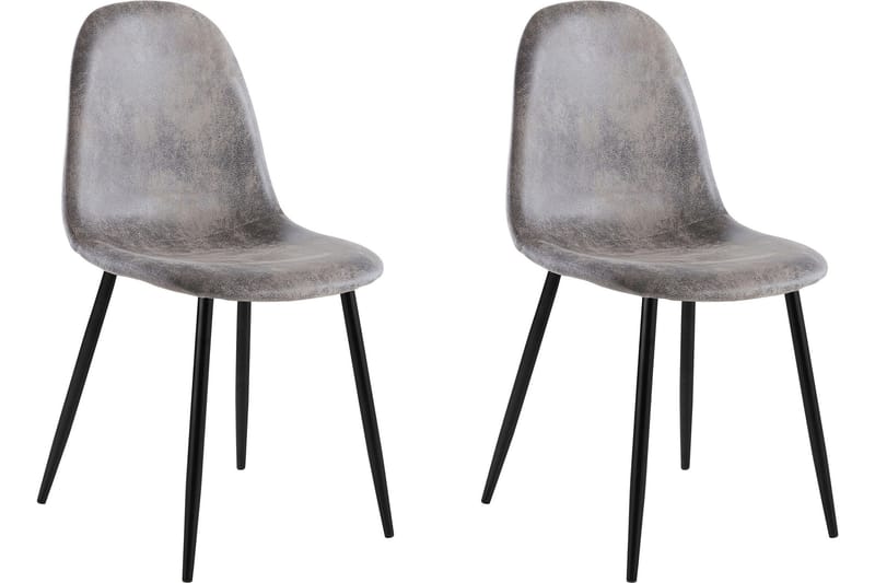 Axiens Matstol 2-pack - Ljusgrå - Möbler - Stolar & fåtöljer - Matstol & köksstol