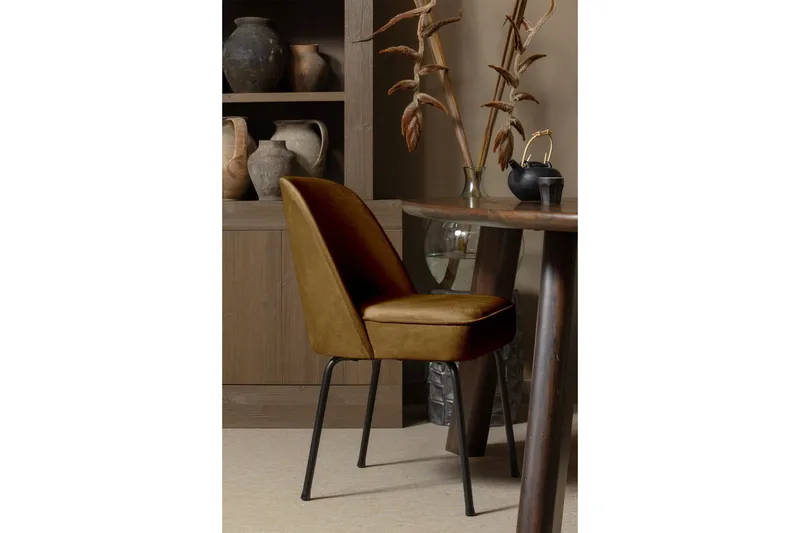 Bastien Matstol - Honungsgul - Möbler - Stolar & fåtöljer - Matstol & köksstol