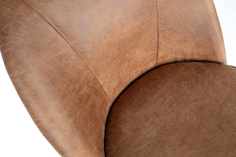 Bastien Matstol Läder - Brun - Möbler - Stolar & fåtöljer - Matstol & köksstol