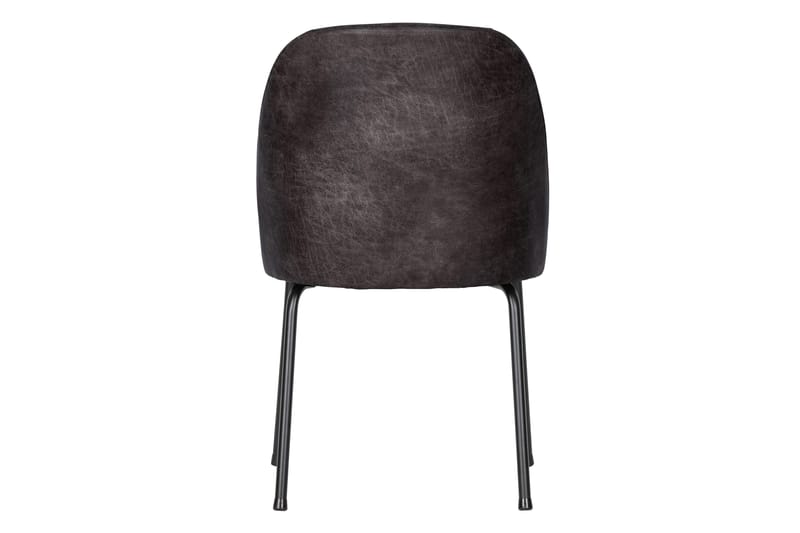 Bastien Matstol Läder - Svart - Möbler - Stolar & fåtöljer - Matstol & köksstol