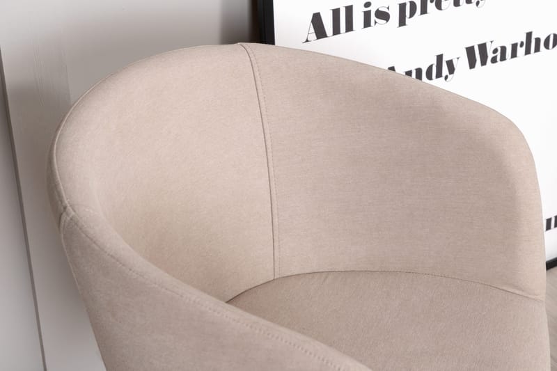 Berit Karmstol med Armstöd - Grå/Svart - Möbler - Stolar & fåtöljer - Matstol & köksstol