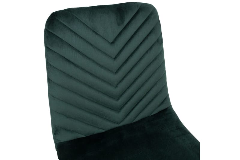 Brie Stol Mörkgrå Sammet - Möbler - Stolar & fåtöljer - Matstol & köksstol