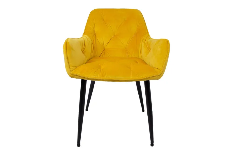 Brita Stol 61x57x83 cm Gul - Möbler - Stolar & fåtöljer - Matstol & köksstol