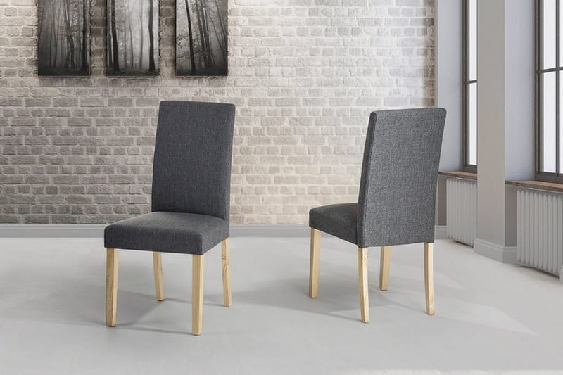 Broadway Stol 2 St 47 cm - Grå - Möbler - Stolar & fåtöljer - Matstol & köksstol